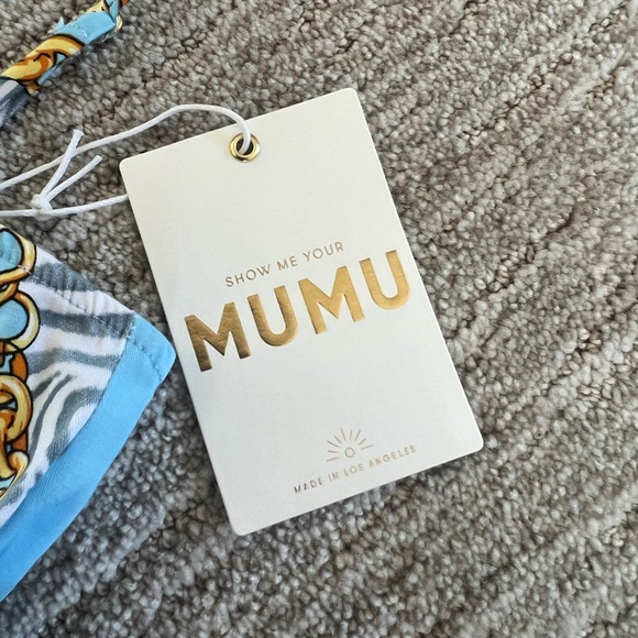 Show Me Your Mumu - Amara Dress in Zebra Chain. New with Tags, size medium. - Picture 9 of 12